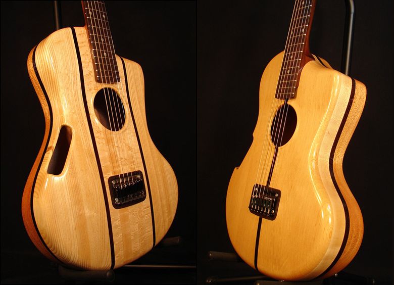 Guitar Blog KOZM VDC (Voodoo Child) series ergonomic acoustic guitars